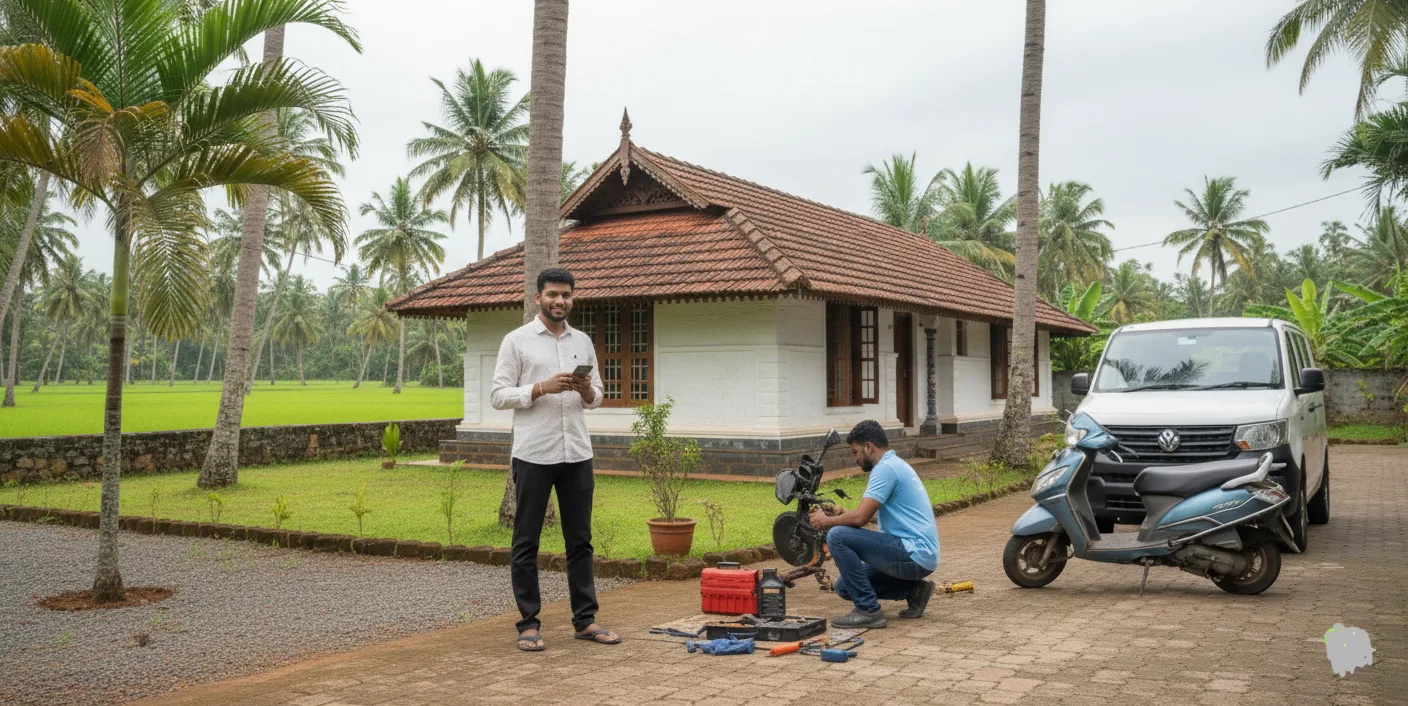 Car and bike servicing